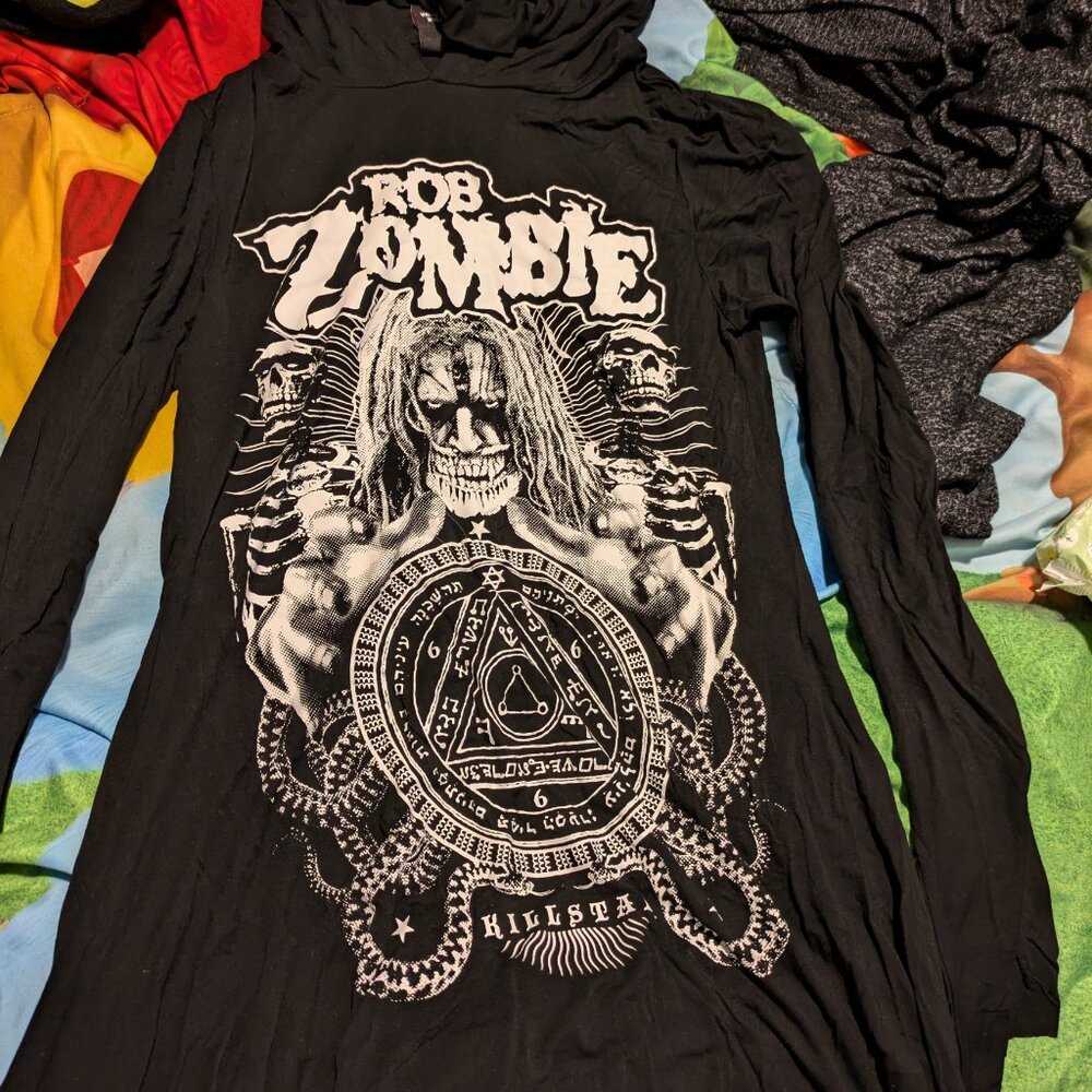 Rob zombie x Killstar collab hooded dress